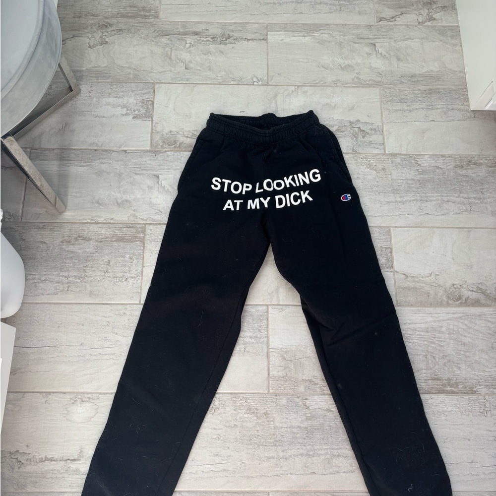Stop Looking at my D Pants